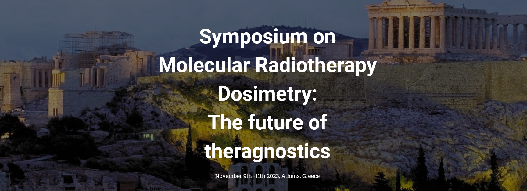 EFOMP Symposium on Molecular Radiotherapy Dosimetry: The Future of Theragnostics